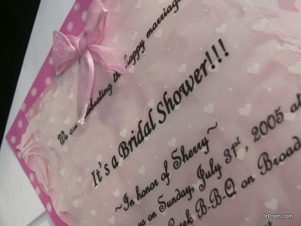 Personalized invitation wording