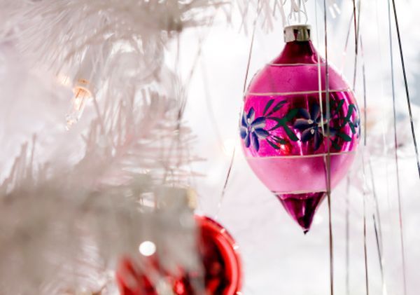 Pink Christmas Ornament