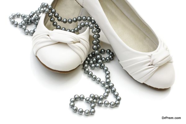 White lady's shoes