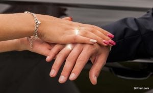Matching wedding rings