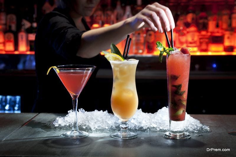 Fancy cocktails