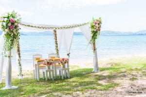 Hawaiian themed wedding ideas