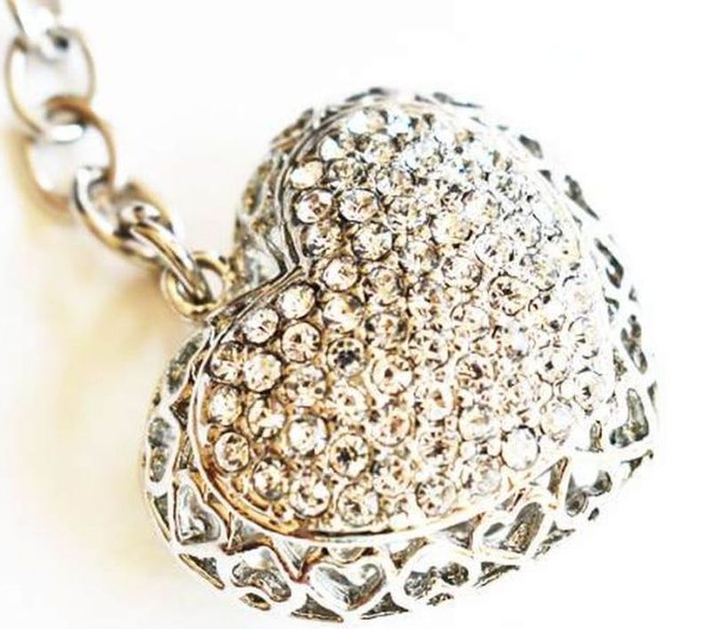 Silver-Heart-Keychain-