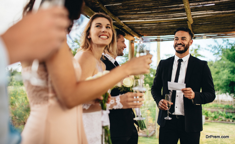 wedding guests