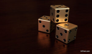 six-sided dice