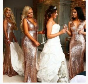 perfect Rose Gold Bridesmaid Dresses