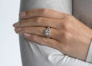 Cushion Cut Engagement Ring
